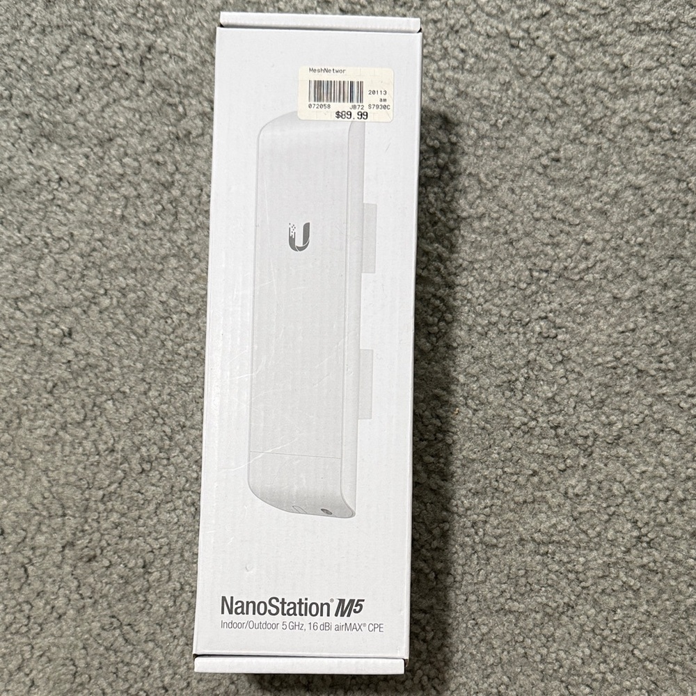 Ubiquiti NanoStation M Loco M 150Mbps Outdoor Antenna 15km Range 13dBi POE